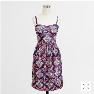 J.Crew Factory medallion tankdress